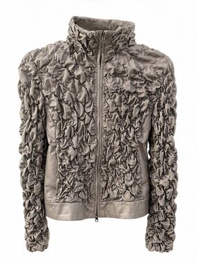 ✨ BOSS by Hugo Boss Textured Leather Jacket ✨